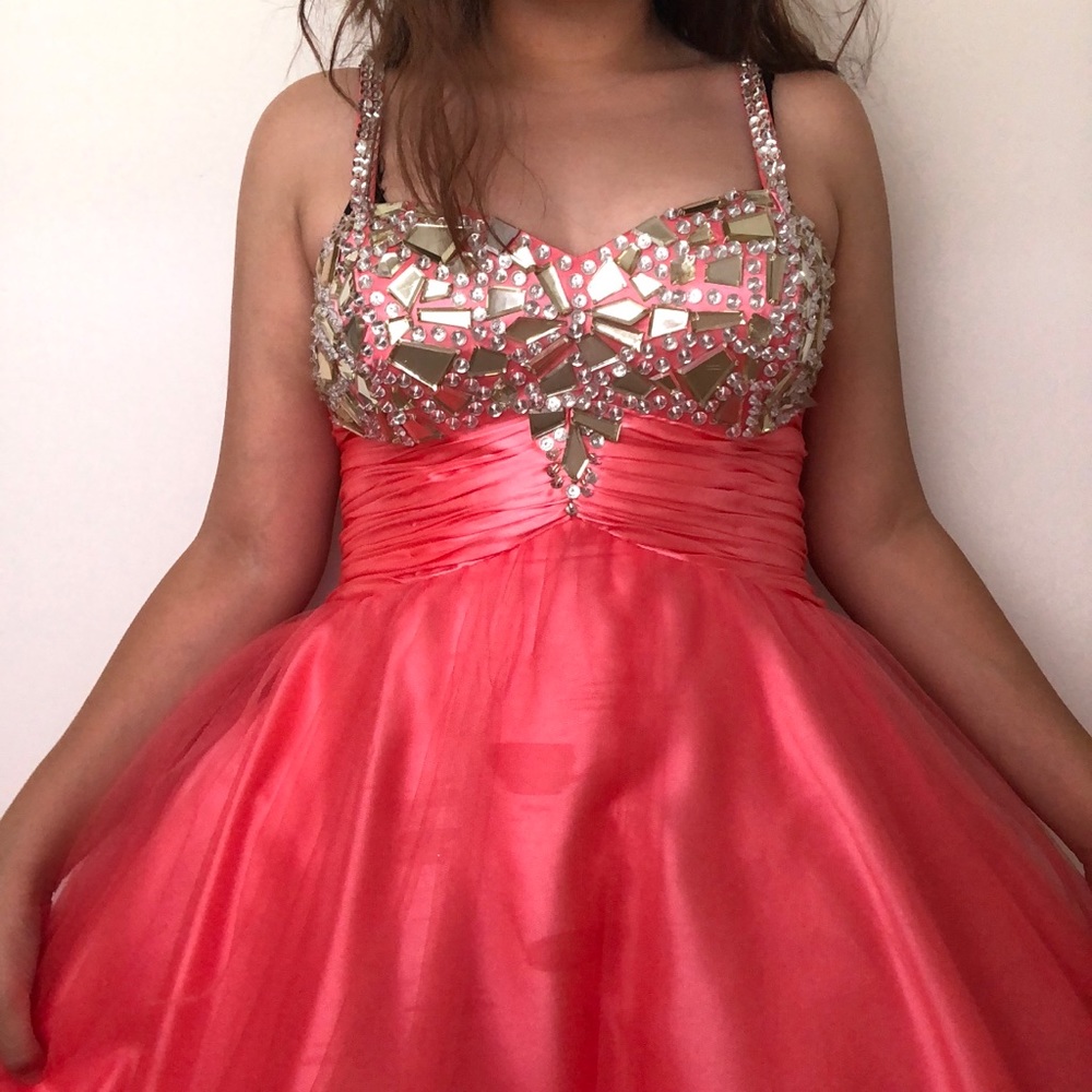 Pretty Little Coral Dress